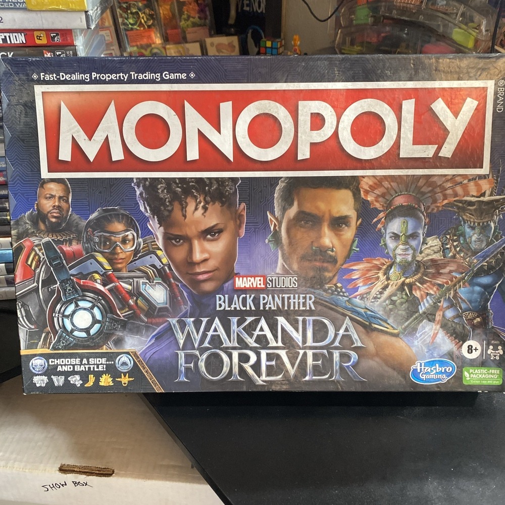 Monopoly Marvel Studios' Black Panther: Wakanda Forever Edition Board Game